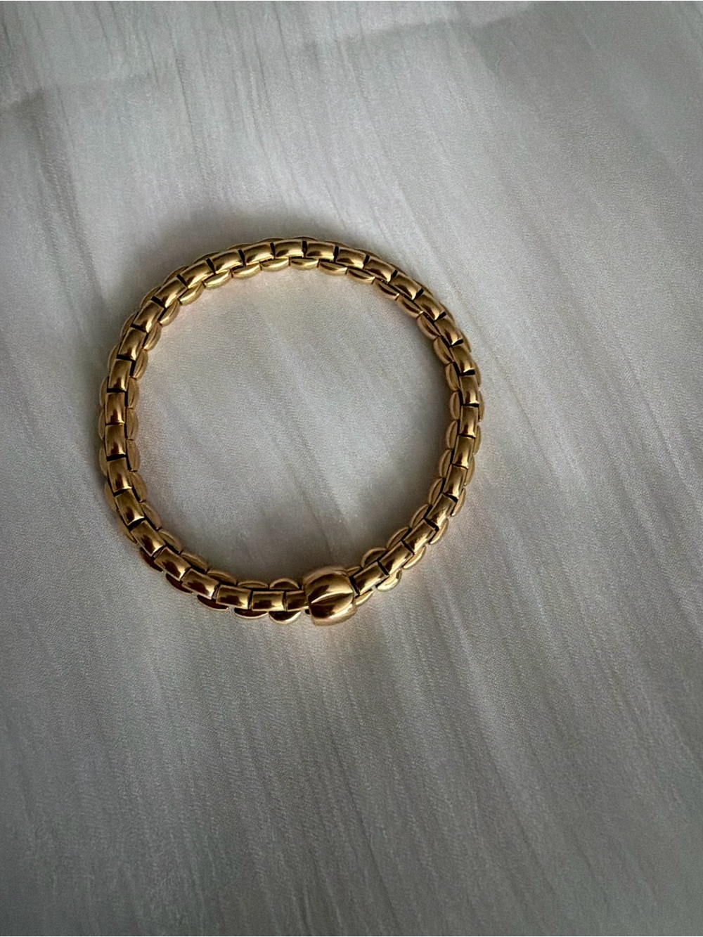 FOPE Gold Tone Braided Chain Bracelet - Women's Jewelry